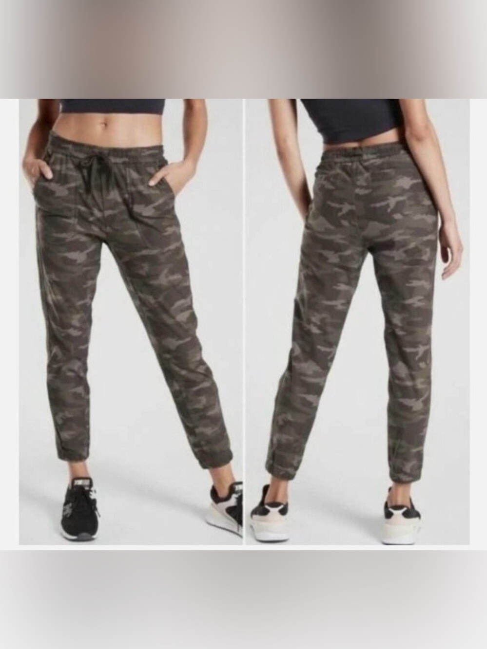 ATHLETA Camo Farallon Joggers 0